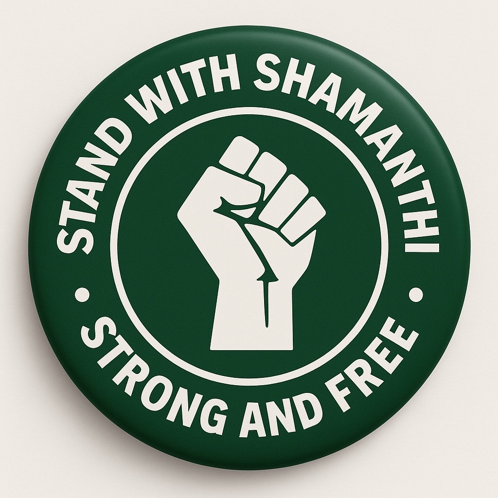 Stand with Shamanthi logo